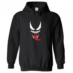 Venom Classic Unisex Kids and Adults Pullover Hoodie for Sci-Fi Fans